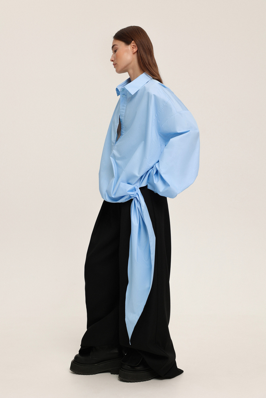 Рубашка с узлом