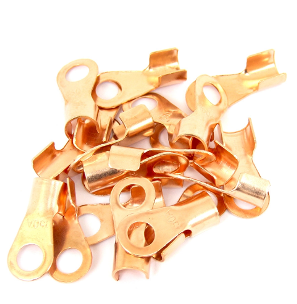 Клемма болтовая медная d=10 (150А)