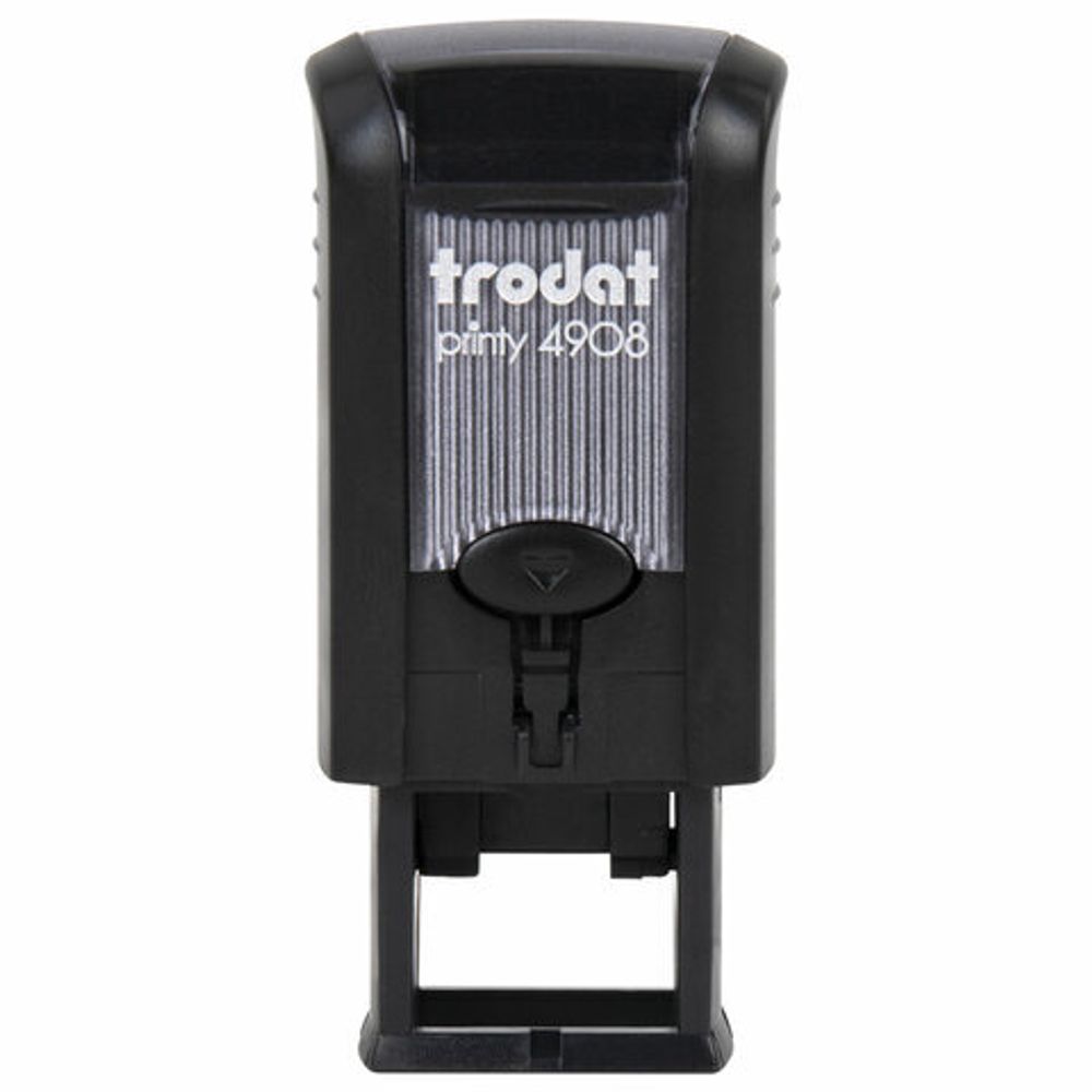 Оснастка для штампа, размер оттиска 15х7 мм, синий, TRODAT 4908 P3, подушка в комплекте, 95114