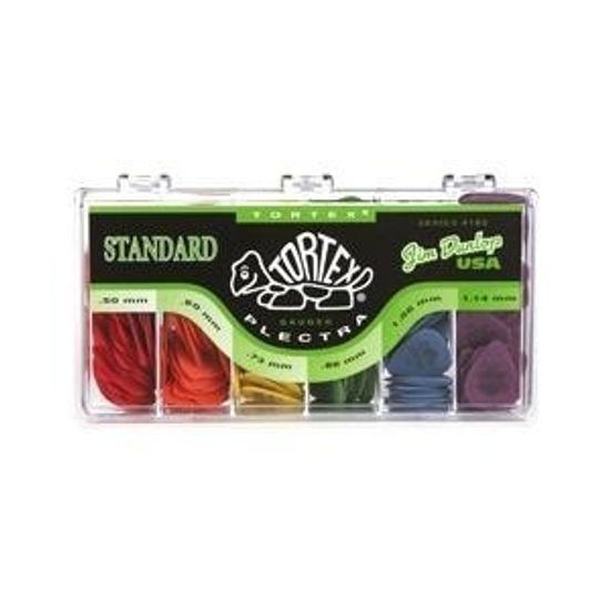 Коробка медиаторов 432шт, 6 толщин, Dunlop 4180 Tortex Standard