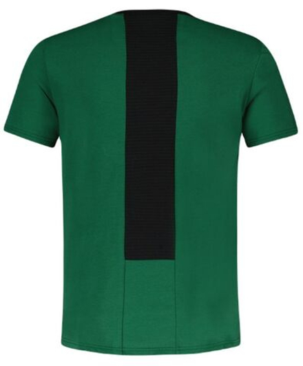 Теннисная футболка Le Coq Sportif TECH Tee Short Sleeve N°1 SS23 - vert fonc_ camuset