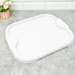 Поднос 405*335*27мм, светло-кремовый