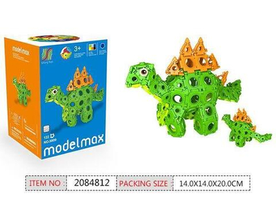 Конструктор 3D Динозавр, коробка 8809