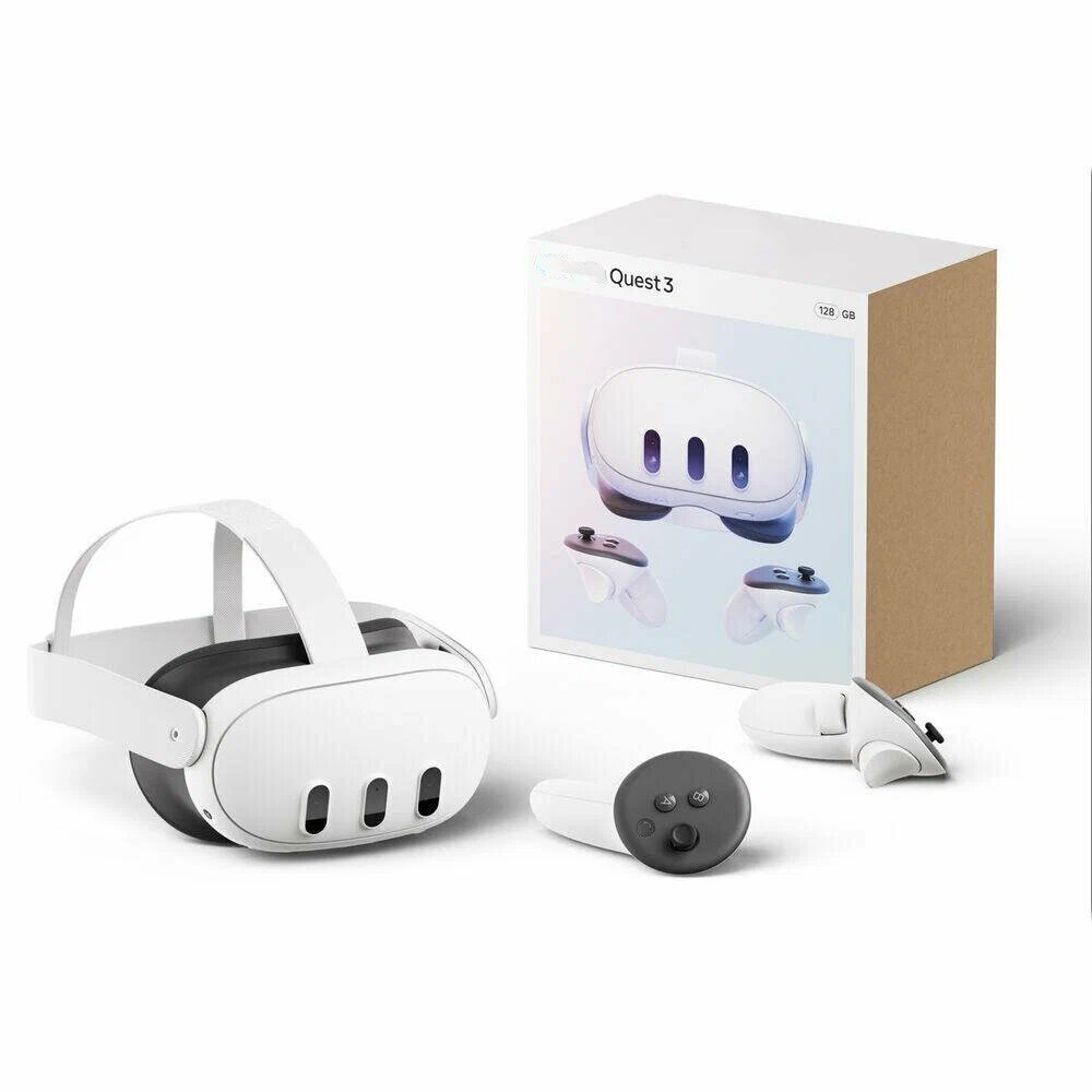 Oculus Quest 3 512 GB очки виртуальной реальности (VR шлем), Белый