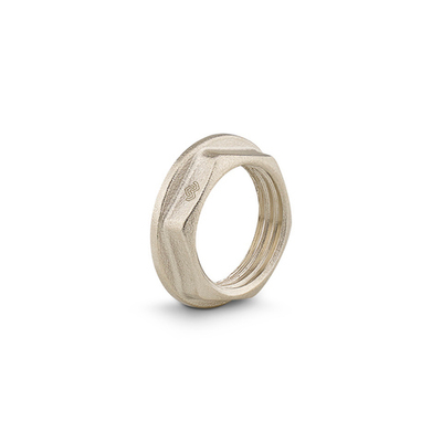 Контргайка с упором Varmega - 1/2" (резьбовой, никелированная латунь)