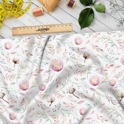 Ткань оксфорд 600 ботанический рисунок