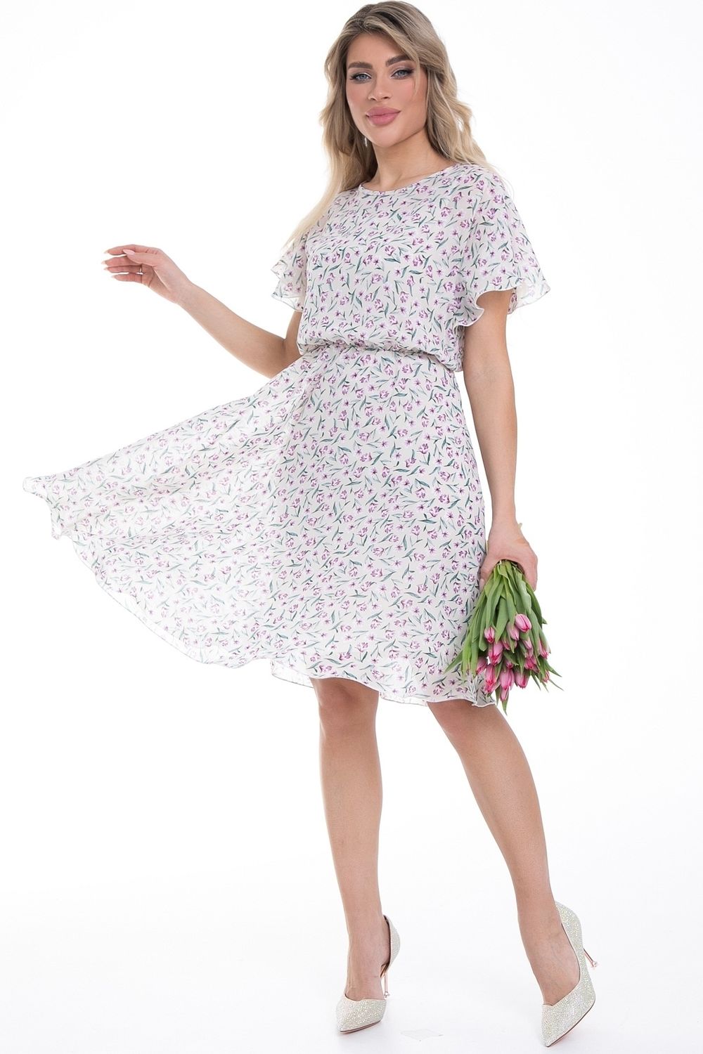 Платье Нимфа (шифон,весна) Diolche (Акция)