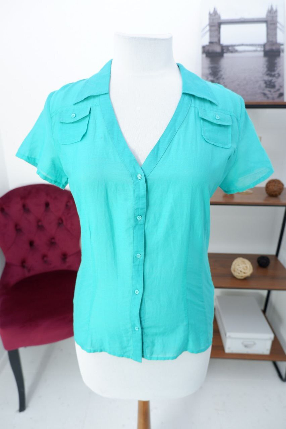 Блузка Sela с коротким рукавом 42-44 размер, новая