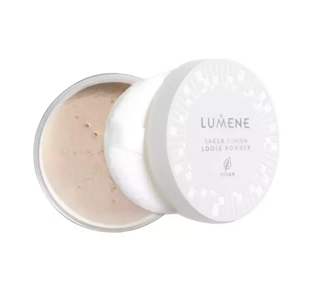 Пудра рассыпчатая Lumene Nordic Chic Sheer Finish Loose Powder translucent