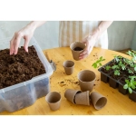 Торфяной горшочек круглый d-6см Peatpot R6 БиоМастер