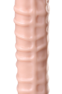 Реалистичный фаллоимитатор TOYFA RealStick Nude, PVC, телесный, 40 см