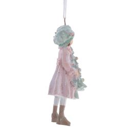 GAEM Изделие декоративное подвесное "Девочка/Мальчик", L5 W4 H11,5 см, 6в.
