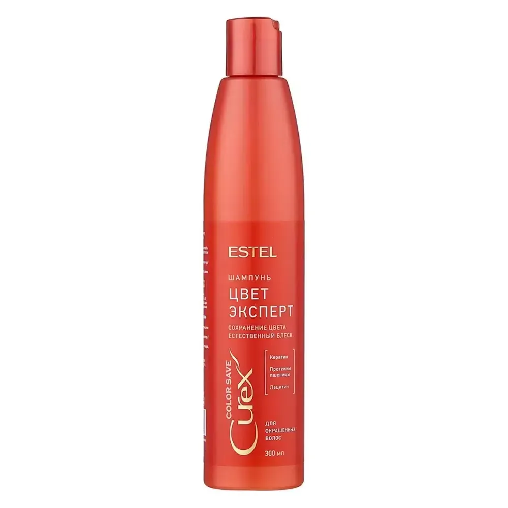 Шампунь для окрашенных волос  «Цвет эксперт» Curex Color Save, Estel, 300 мл.