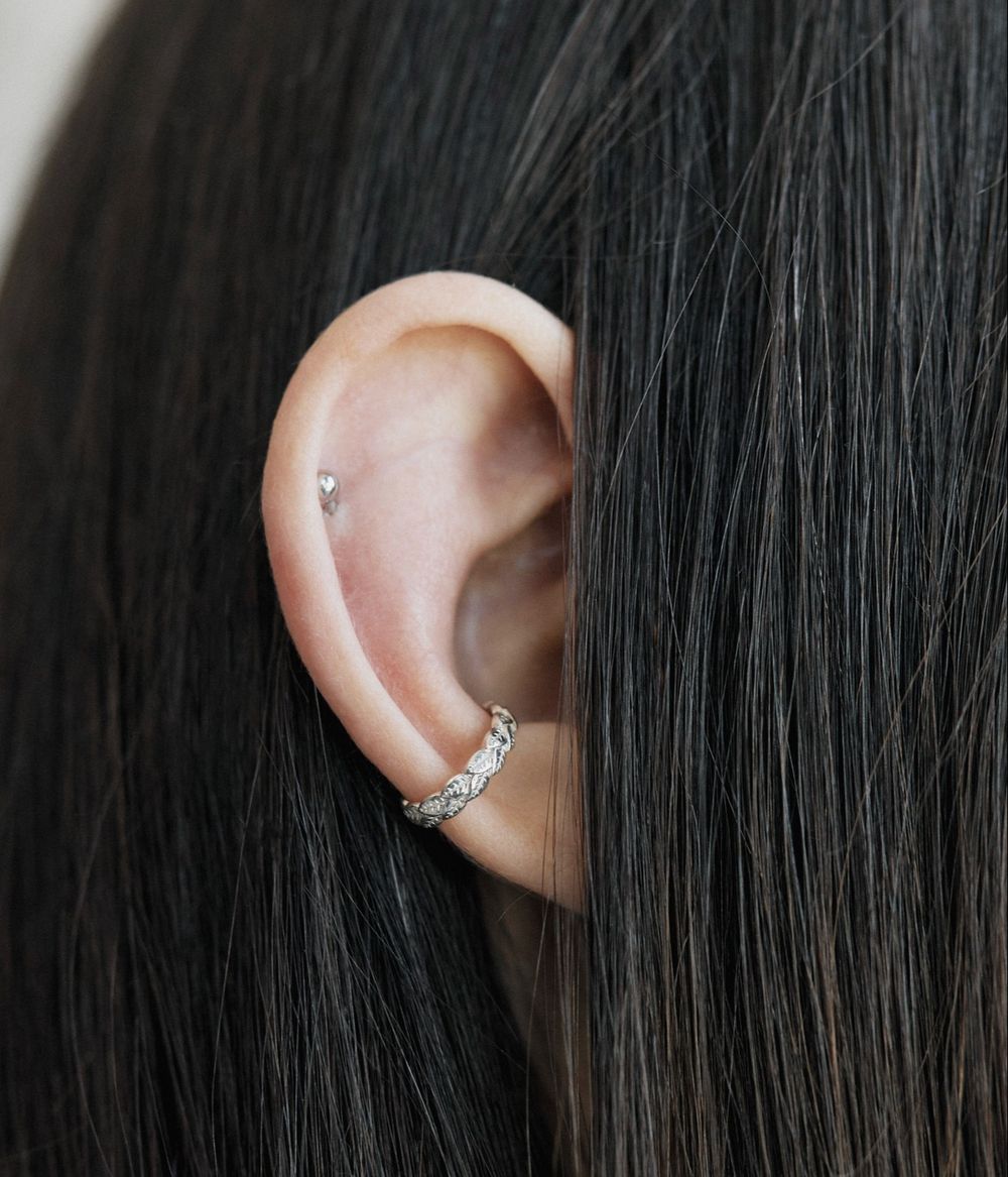 Кафф Лавровая веточка