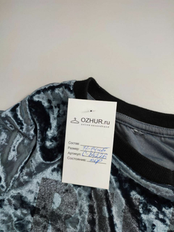 Футболка вельветовая на 12-14 лет