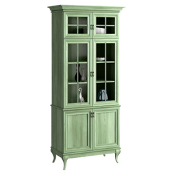 Витрина Оливия, дуб зеленый