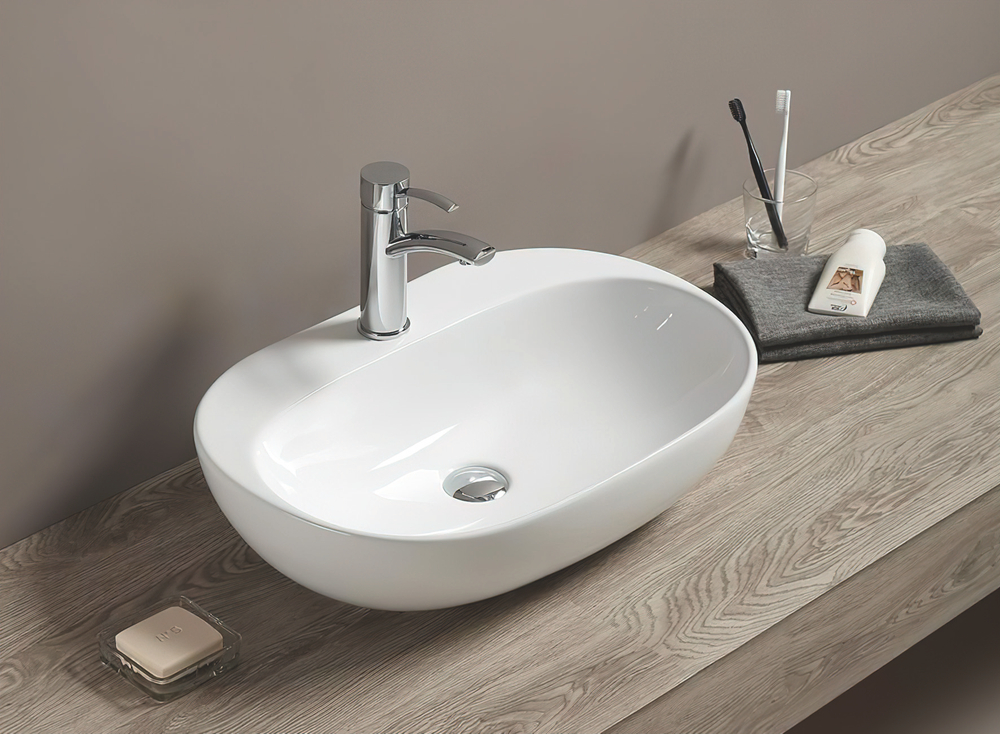 Раковина керамическая накладная Art&Max AM-78375