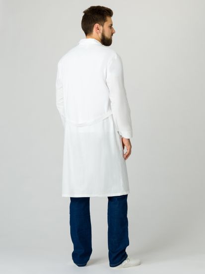 Халат мужской (бязь/белый)