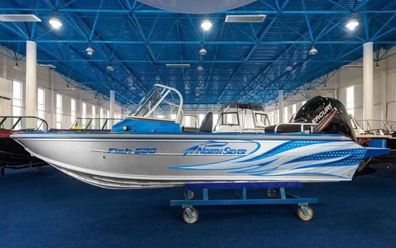 Катер-лодка алюминиевая NORTHSILVER 520 Fish Б/У