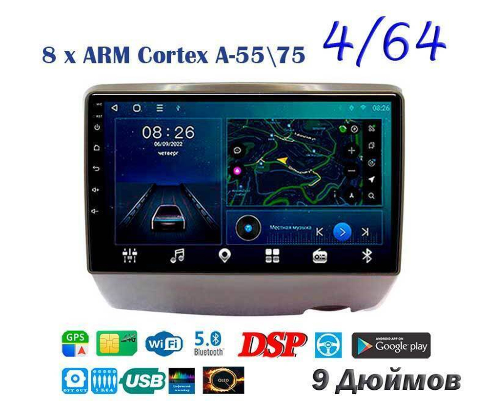 Topway TS10 4+32GB 8 ядер для Toyota Vitz, Yaris 1999-2005