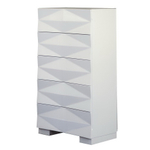 Комод вертикальный DUPEN S-153 белый