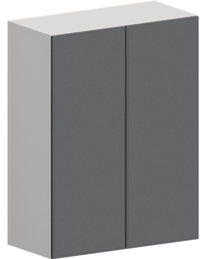 Кухня Модуль ШВ 709 Белый / Графит Софт