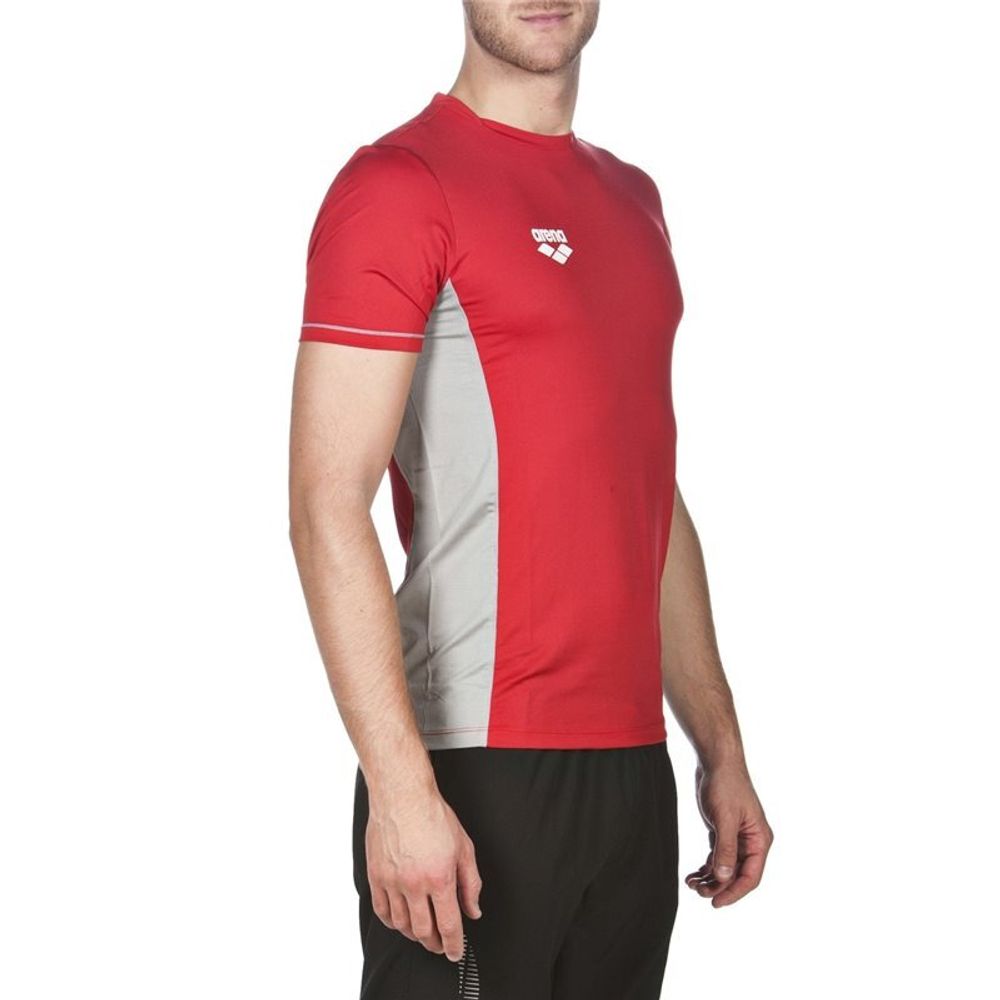 Футболка Arena Team Line Tech S/S Unisex (красная)