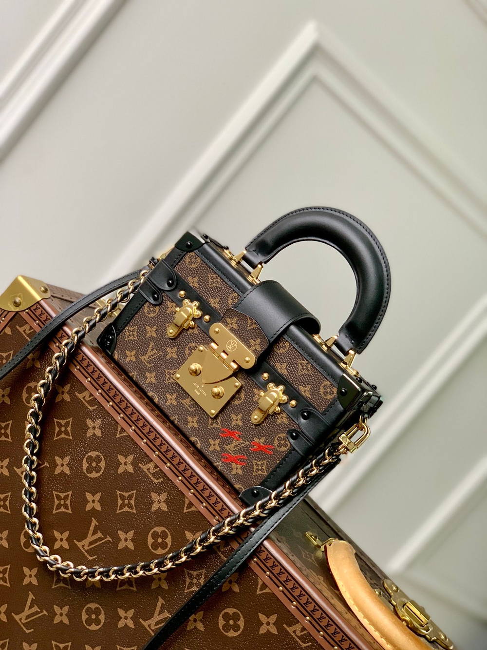 Louis Vuitton Petite Malle Capitale Bag