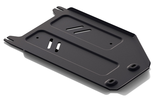 Защита КПП АвтоБроня для Subaru Legacy VII (V - 2.5) 2019-н.в./Subaru Outback V (V - 2.5) 2014-2021 (устанавл-ся совместно с 111.05430.1), штампованная, сталь 1.8 мм, с крепежом, 111.05431.1