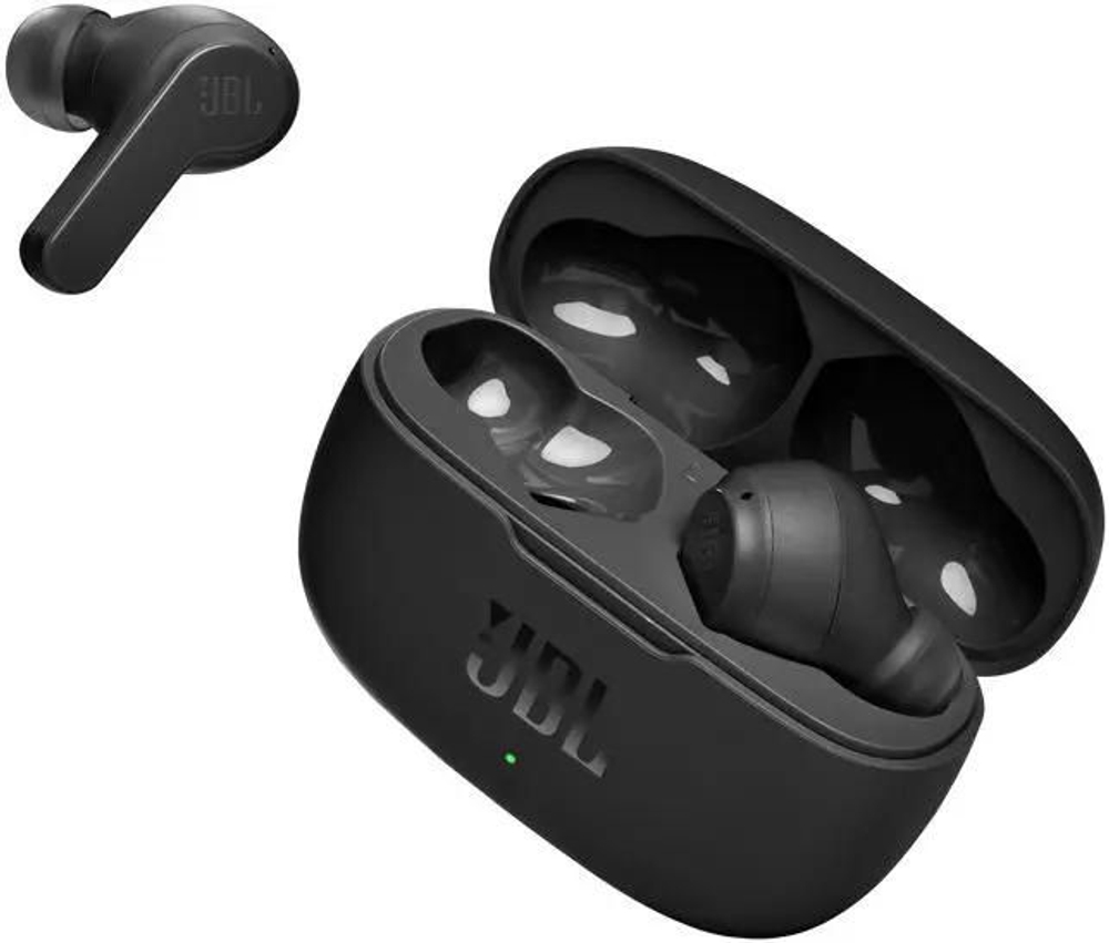 Наушники JBL Wave 200TWS, Bluetooth, внутриканальные, черный [jblw200twsblk]