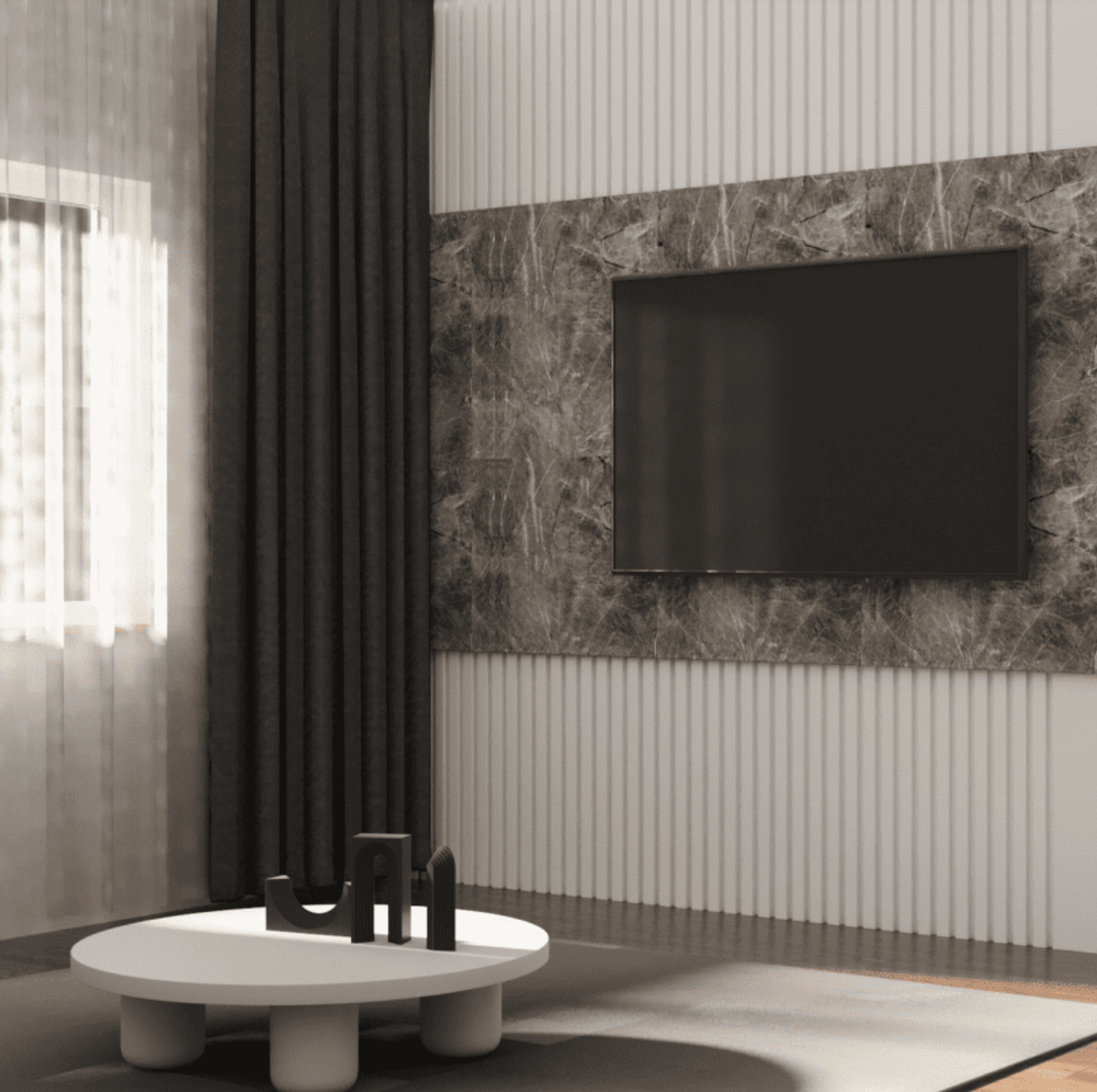 Гибкий мрамор сатин Novita Wall Карпаты 1200*600*2,5мм