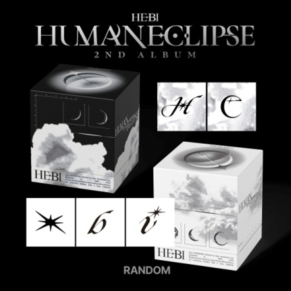 Альбом HEBI - HUMAN ECLIPSE 2nd Mini Album ECLIPSE 5 Version SET