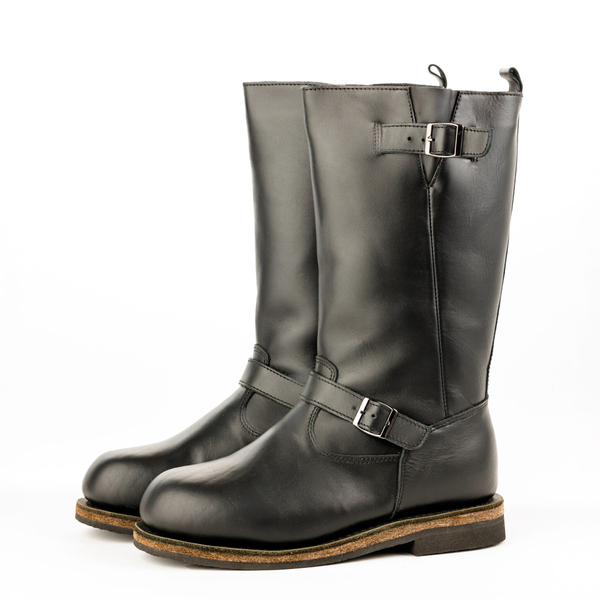 Унты-сапоги (байкеры) мужские из кожи теленка