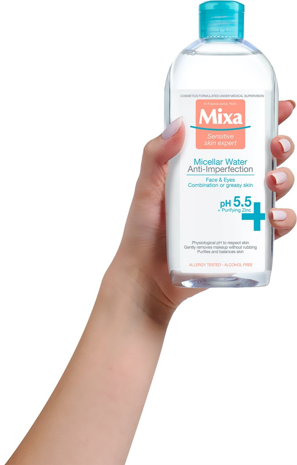 MIXA Anti-Imperfection - мицеллярная жидкость, матирующая кожу /   400  ml  / GTIN 3600550752410
