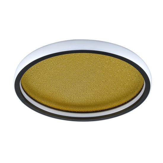 7736/60L MITRA LED SN 069 Светильник металл/акрил/белый/золотой/черный LED 60Вт 3000-6000К D450 IP20 пульт ДУ SHIMMERS