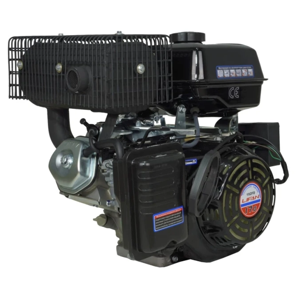 Lifan 192FD D25, 3А бензиновый двигатель 00-00000940