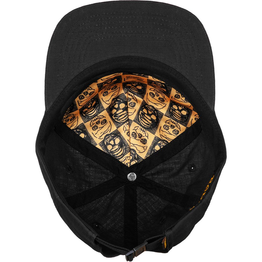 Кепка BONES HAT 6 PANEL (BLACK & GOLD BLK)