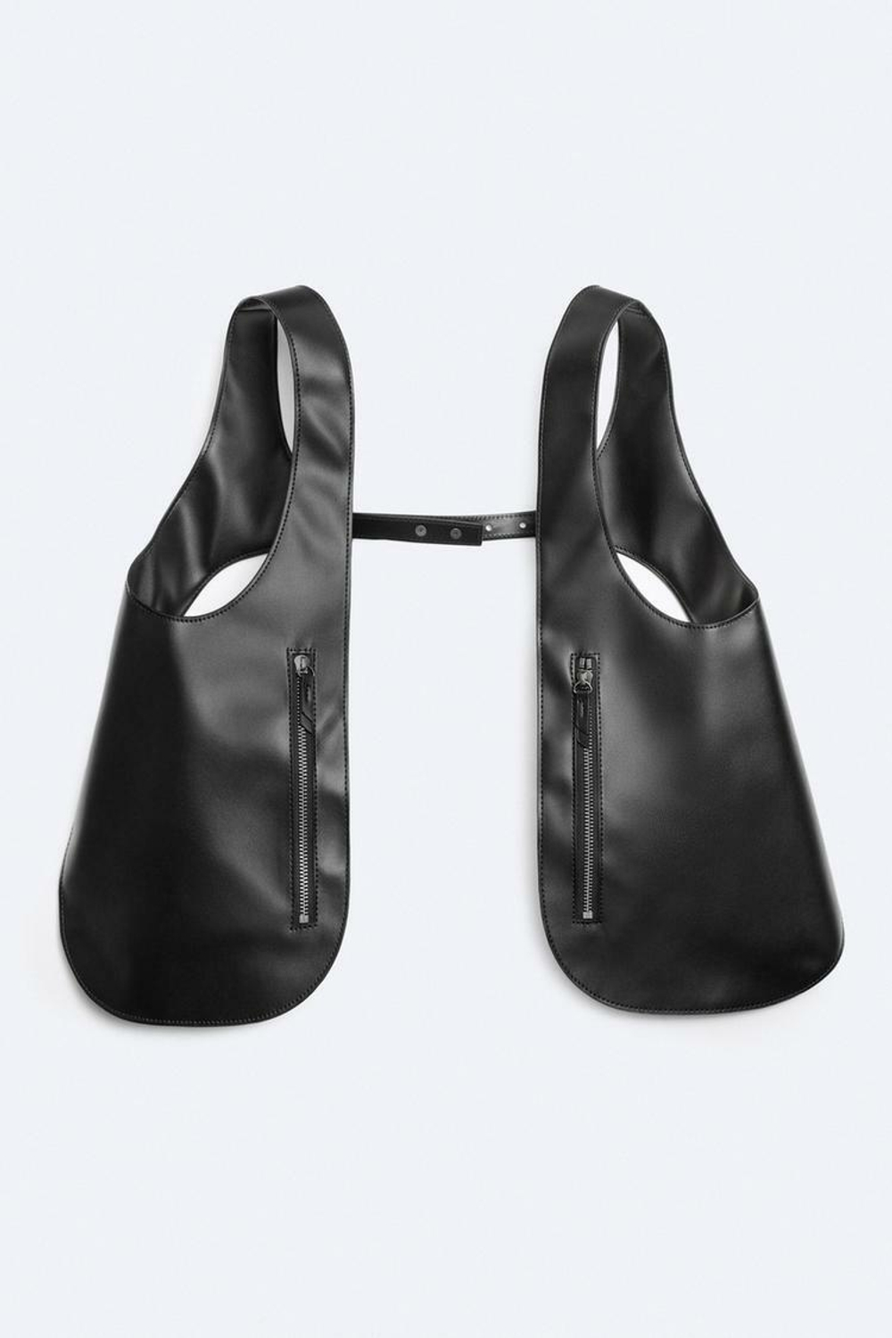 ZARA СУМКА С ПЛЕЧЕВЫМ РЕМНЕМ SOFT, ЧЕРНЫЙ