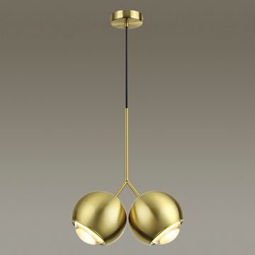 Подвесной светодиодный светильник 4227/12LA золото Mia Odeon Light