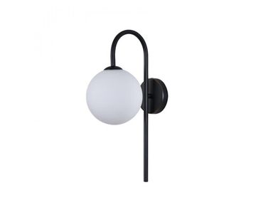 Бра 1*G9 3841/A black+gold черный/золото Newport