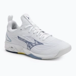 Кроссовки волейбольные Mizuno Wave Luminous 3 white/bellwether blue/belairblu