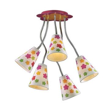Люстра потолочная детская 2280/5 ODEON LIGHT E14 5*40W FLAU SALE