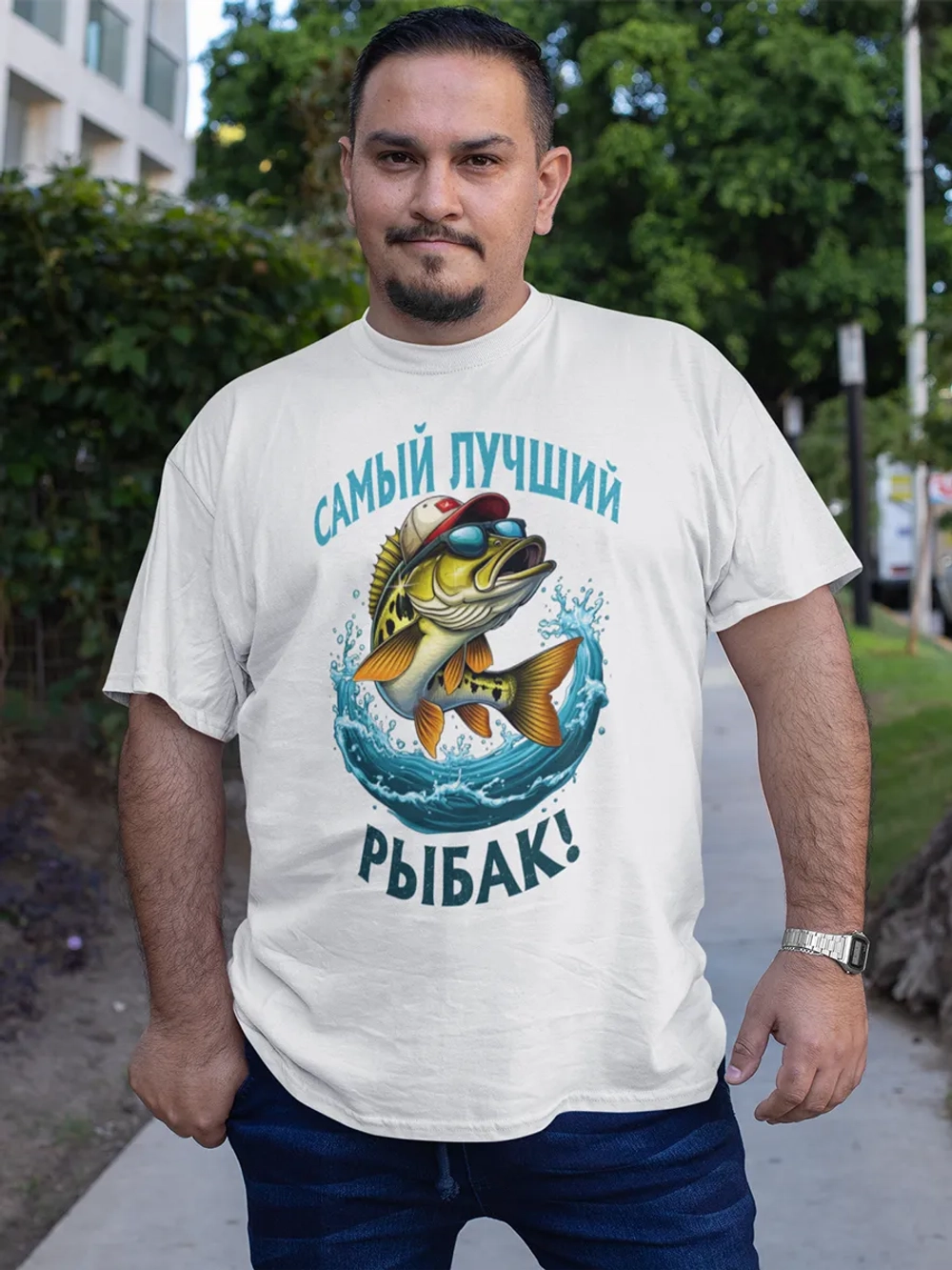 Футболка на рыбалку