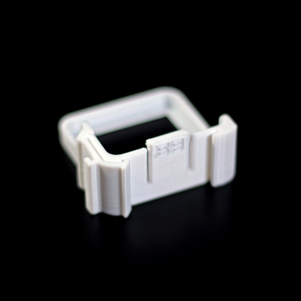 Крепление боковое для реле Matter Smart Switch B9 на динрейку, белое