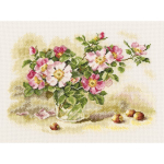 "Шиповник"-M523  вышивка