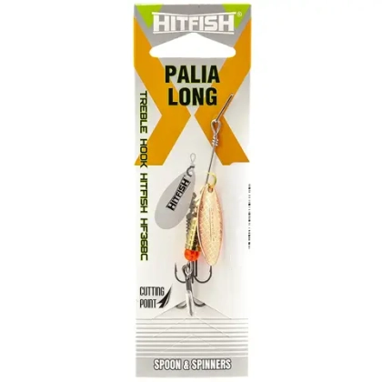 Блесна вращающаяся Hitfish Palia Long №1 (40мм, 6гр)