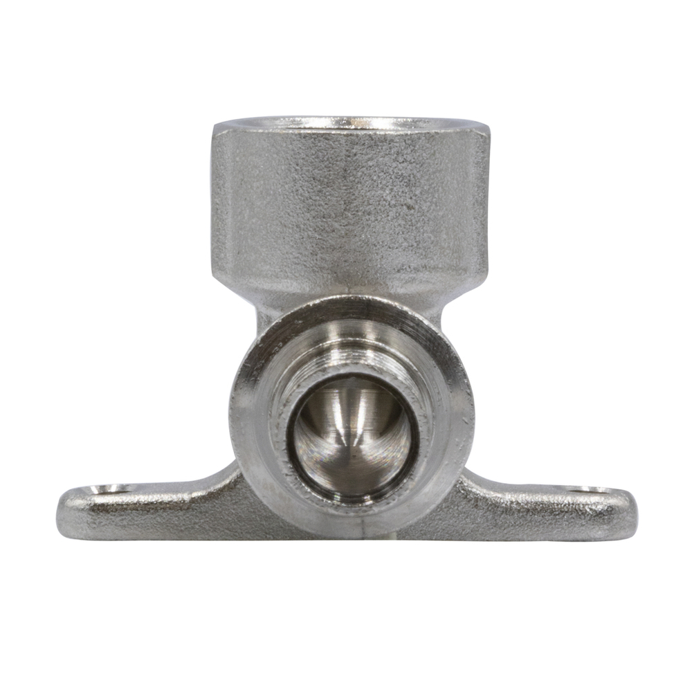 Уголок аксиальный 16 (2,2) х 1/2'' c внутренней резьбой с креплением VRT®