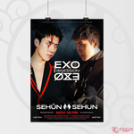 Постер А4 - EXO - Obsession