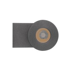 Светильник LGD-RAY-WALL-R65-12W Warm3000 (GR, 6 deg, 230V) (Arlight, IP65 Металл, 3 года) 049984(1)