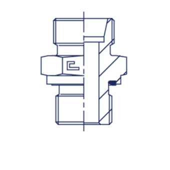 Штуцер FE DL08 BSP 1/2 (корпус)